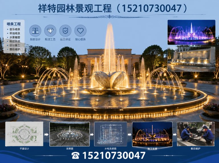 蠡县音乐喷泉展示图