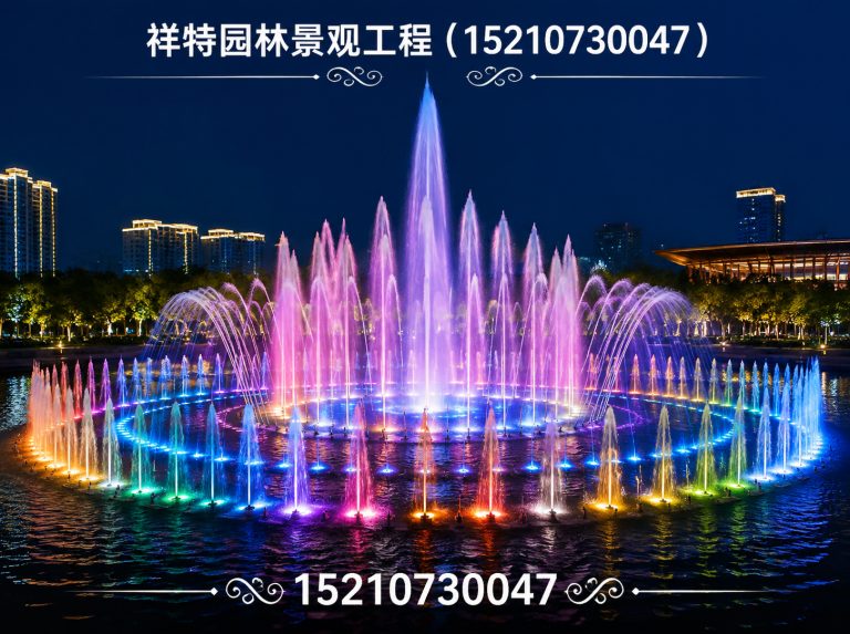 蠡县喷泉工程展示图